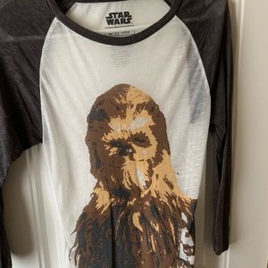 Women’s Small Chubacca Star Wars Top
